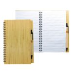 Bamboo notebook with Pen