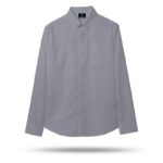 Wrinkle-Free Slim Fit Shirt GREY