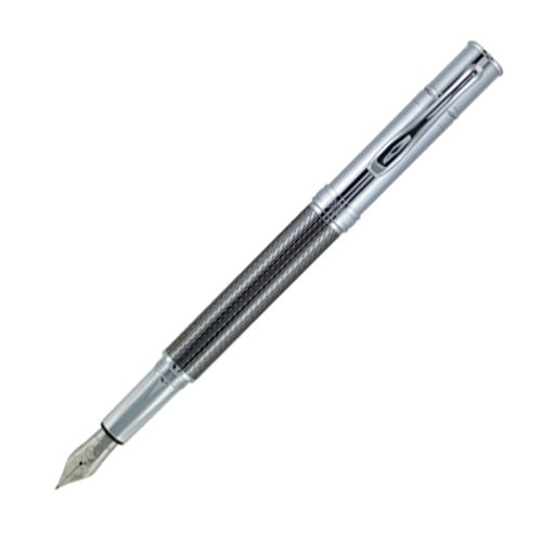 STG-BR5642 Gun Metal Barley Fountain Pen - Image 1