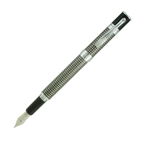 STG-BR5646 Black Chisel Fountain Pen - Image 1