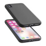 SOFT TOUCH CASE IPH X BLACK