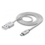 Usb Data Cable Microusb 1M Silver