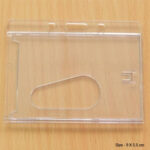 Clear ID Holder -Horizontal