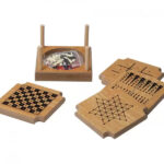 4 Piece Wooden Game Set