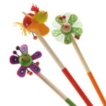 Pencil with Wooden Doll